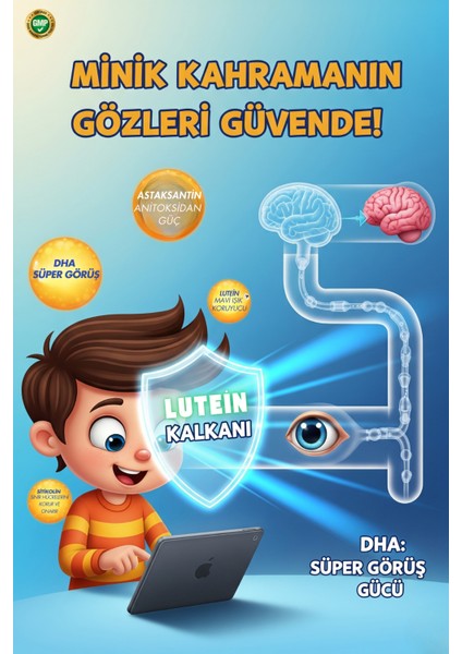 Krill Oil - Balık Yağı, Odaklanma , Büyüme , Omega 3 ,stikolin Epa,dha Içeren Çocuk Şurubu