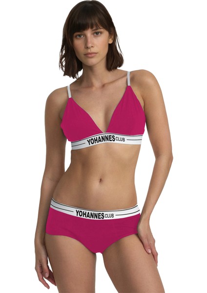 Kadın Pamuklu İç Çamaşırı Takımı, dayanıklı konfor, renk dayanımlı