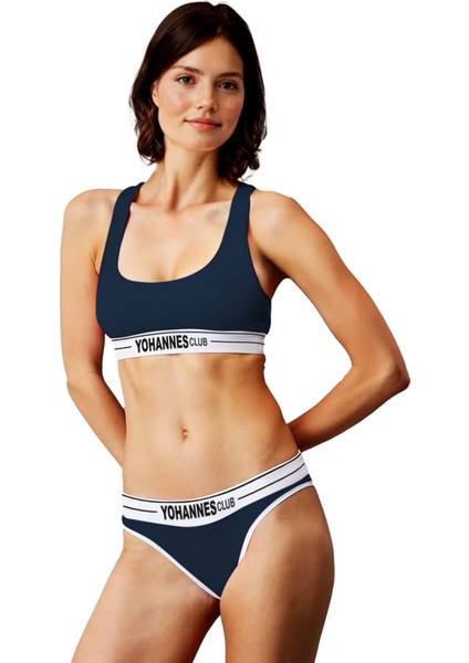 Kadın Pamuklu İç Çamaşırı Takımı, destekli konfor, çoklu askı