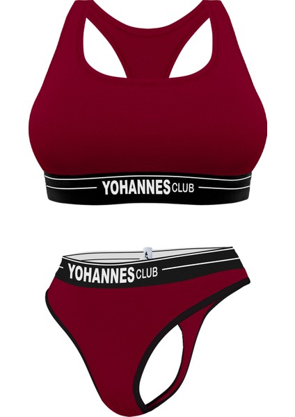 Kadın Pamuklu İç Çamaşırı Takımı, yüksek destekli, geniş askılı indirimleri