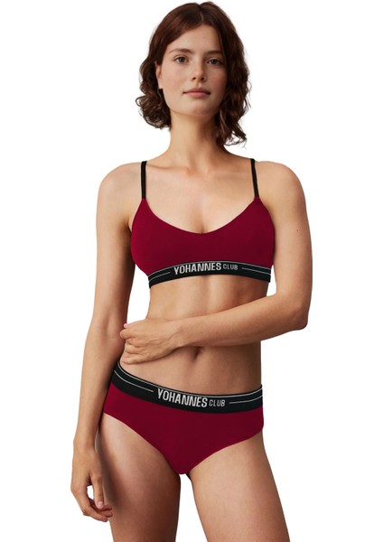 Kadın Pamuklu İç Çamaşırı Takımı, her an rahat, sırt kapamalı