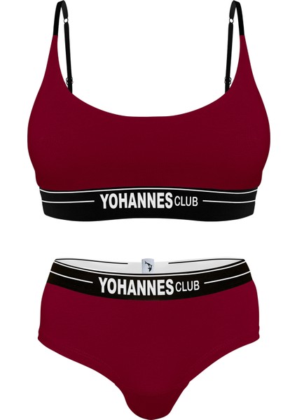 Kadın Pamuklu İç Çamaşırı Takımı, her an rahat, sırt kapamalı modelleri