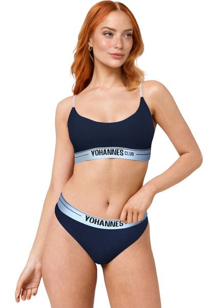 Kadın Pamuklu İç Çamaşırı Takımı, rahat nefes, canlı renkler