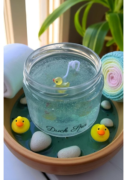 Ördek Spa Detaylı Jel Kavanoz Mum / Duck Spa / Lavanta Kokulu fiyatları