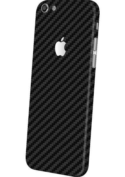 Iphone 6 PLUS6S Plus Parlak Karbon Fiber Telefon Kaplaması Arka STICKER-(1903) - MDS3271-9056