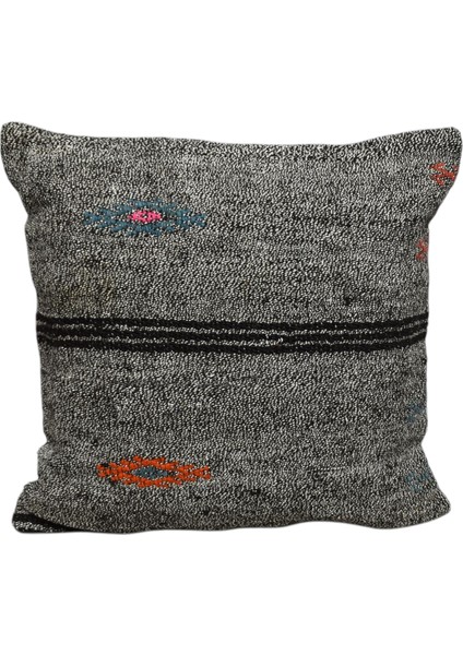 Yeni El Dokuma Dekoratif Kilim Kırlent Yastık Kılıfı 6048