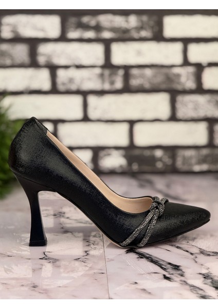 B19 Stiletto Topuklu Zarif Şık Kadın Ayakkabı