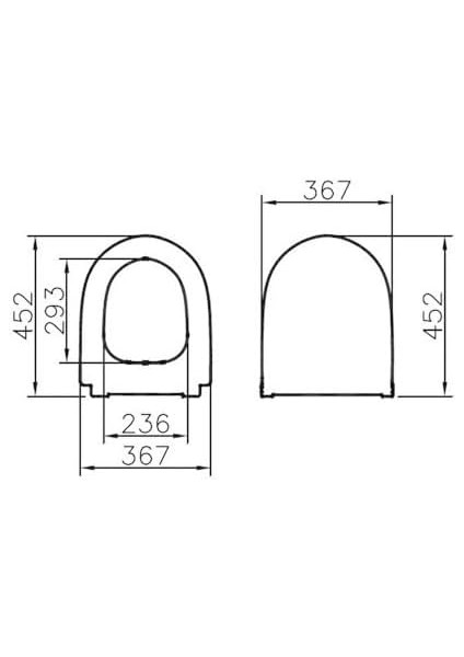 Sento 120-003-009 Ince Klozet Kapağı, Yavaş Kapanır, Beyaz fiyatları