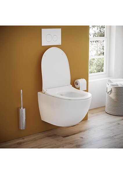 Sento 120-003-009 Ince Klozet Kapağı, Yavaş Kapanır, Beyaz modelleri