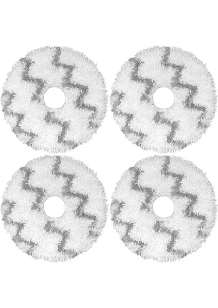 4pcs Xiaomi Roidmi Eva Için Yıkanabilir Paspas Bezleri Kendi Kendini Temizleyen Boşaltma Robot Vakum Süpürge SDJ06RM Paspas Bezlerini Değiştir (Yurt Dışından)