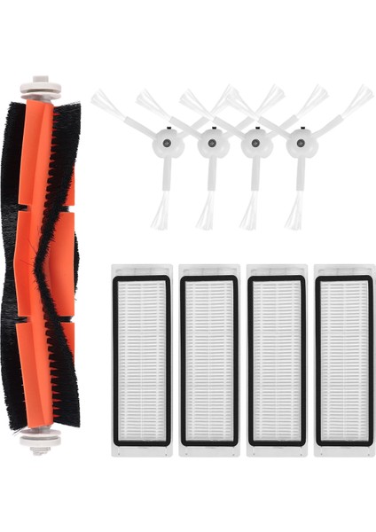 Xiaomi Mi Robot Vakum Süpürge 1/1s SDJQR01RR SDJQR02RR SDJQR03RR Roborock E3, S4, S4 Max, S5 Ana Yan Fırça Filtresi (Yurt Dışından)