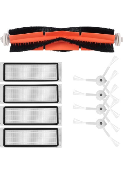 Xiaomi Mi Robot Vakum Süpürge 1/1s SDJQR01RR SDJQR02RR SDJQR03RR Roborock E3, S4, S4 Max, S5 Ana Yan Fırça Filtresi (Yurt Dışından) fiyatları