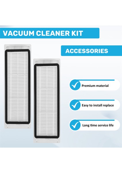 Xiaomi Mi Robot Vakum Süpürge 1/1s SDJQR01RR SDJQR02RR SDJQR03RR Roborock E3, S4, S4 Max, S5 Ana Yan Fırça Filtresi (Yurt Dışından) indirimleri