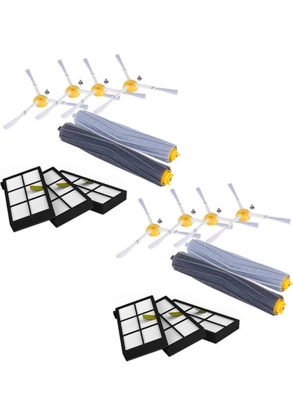 Irobot Roomba Parçaları Kiti Serisi 800 860 865 866 870 871 880 885 886 890 900 960 966 980 - Fırçalar ve Filtreler (Yurt Dışından)