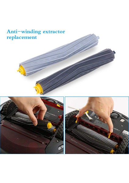 Irobot Roomba Parçaları Kiti Serisi 800 860 865 866 870 871 880 885 886 890 900 960 966 980 - Fırçalar ve Filtreler (Yurt Dışından) modelleri