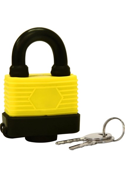 66512 Weatherproof Padlock, Black, 40 mm