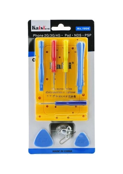 Kaisi KS-1806 Iphone 56-6s Açma Aparatı SET-(1903) - MDS2125-1009 modelleri