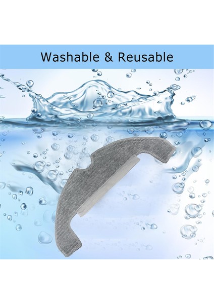 Dreame D10 Plus Gen 2 RLD32GD Robot Süpürge Parçaları Değişimi Için 12 Adet Temizleme Bezi (Yurt Dışından) indirimleri