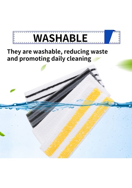 Karcher Sc1 Sc2 Sc3 Sc4 Sc5 Sc7 CTK10 CTK20 Buharlı Mop Aksesuarları Yedek Parçaları Için 4 Adet Buharlı Mikrofiber Mop Bezleri (Yurt Dışından) indirimleri