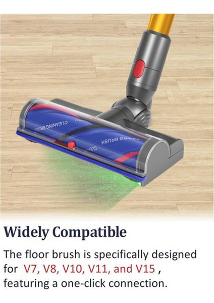 Dyson V7 V8 V10 V11 V15 Halılar, Kilimler ve Parke Zeminler Için Hızlı Çıkarılabilir Karışmayan Temizleme Başlığı (Yurt Dışından) fırsatları