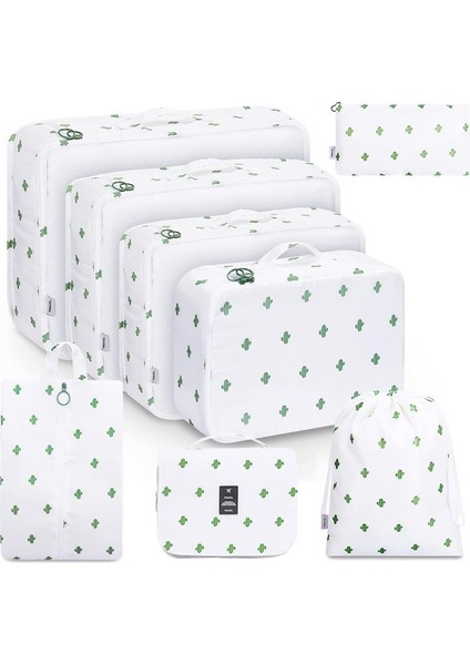 Yedi Parçalı Makinede Yıkanabilir Seyahat Organizatör Seti (Yurt Dışından) modelleri