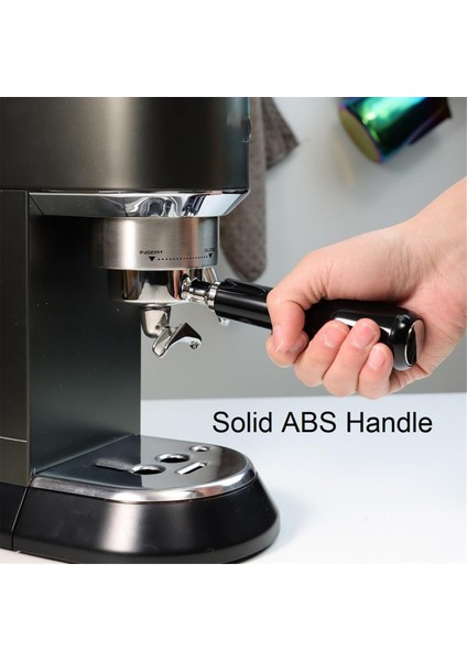 Delonghi Dedica EC680/EC685/EC785/EC820/EC850/EC860 Için Çift Ağızlı 51MM Kahve Portafilter 3 Kulaklı-Abs Saplı (Yurt Dışından) fırsatları