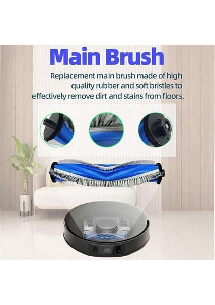 Ecovacs Debot T30S T30S Pro T30S Combo Silindir Yan Fırça Hepa Filtre Paspas Bezi Robot Süpürge Yedek Parçası (Yurt Dışından) modelleri