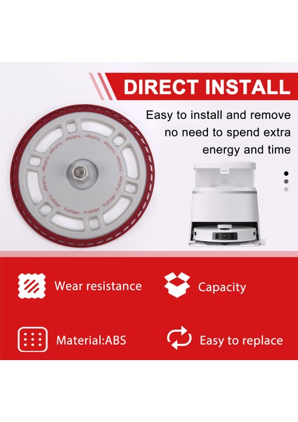 Ecovacs T30S/T30 Pro Robot Süpürge Için 2 Adet Paspas Tutucu Paspas Takımı Paspas Tahtası (Yurt Dışından) fırsatları