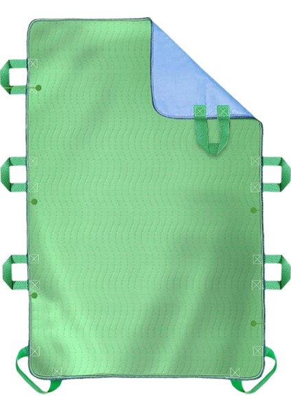 Saplı Emici Pozisyonlama Yatak Pedi, Su Geçirmez Inkontinans Yatak Pedi Yaşlılara Yardımcı Yatak Hareketlilik Alt Pedleri (Yurt Dışından)