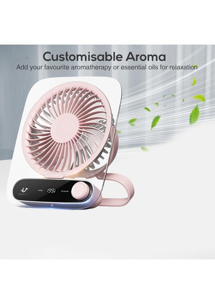 Mini Fan Ofis Masa Fanı Masa Fanı Taşınabilir USB Ultra Ince Duvara Monte Edilebilir ve El Tipi Fan 180° Geniş Açı Üfleme (Yurt Dışından) fırsatları