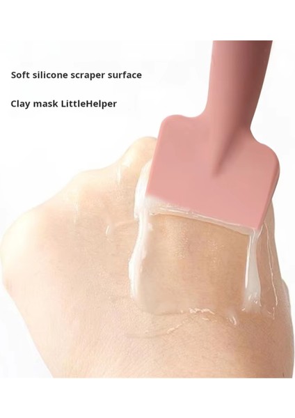 Çift Başlı Silikon Maske Fırçası, Kadınlar Için Yüz Temizleme ve Makyaj Aplikatörü Aracı, Evde Cilt Bakımı Temelleri (Yurt Dışından) fırsatları