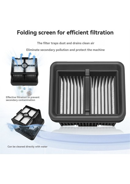 Dreame T40 ULTRA/T40 PRO/T40 Pro PLUS/T40 ÜYE/G30/G20 Pro Elektrikli Süpürge Parçaları Için 6 Adet Silindir Fırça ve Hepa Filtre (Yurt Dışından)