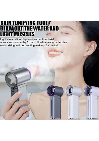 199 Hız Seviyeli El Tipi Dijital Mini Fan Buz Sisli Soğutma USB Şarj Edilebilir Fan Akıllı Ekranlı Açık Hava Için (Yurt Dışından) fiyatları