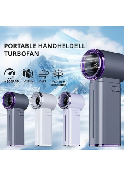 199 Hız Seviyeli El Tipi Dijital Mini Fan Buz Sisli Soğutma USB Şarj Edilebilir Fan Akıllı Ekranlı Açık Hava Için (Yurt Dışından) fırsatları