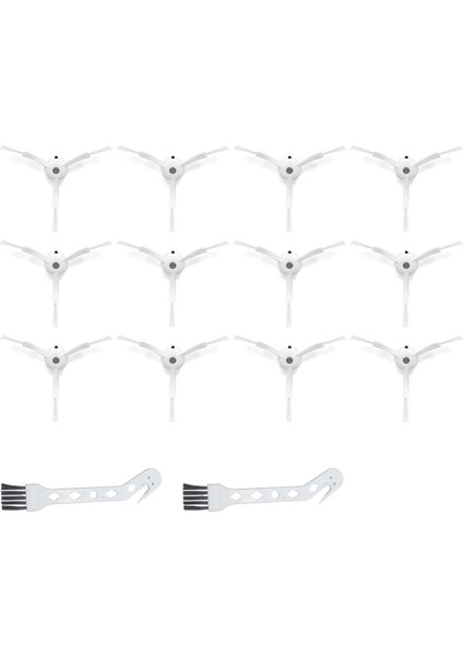 Xiaomi Stone T6 T65 T4 S50 S55 T7S Süpürge Aksesuarları Yan Fırça Yedek Aksesuarları Fırça (Yurt Dışından)
