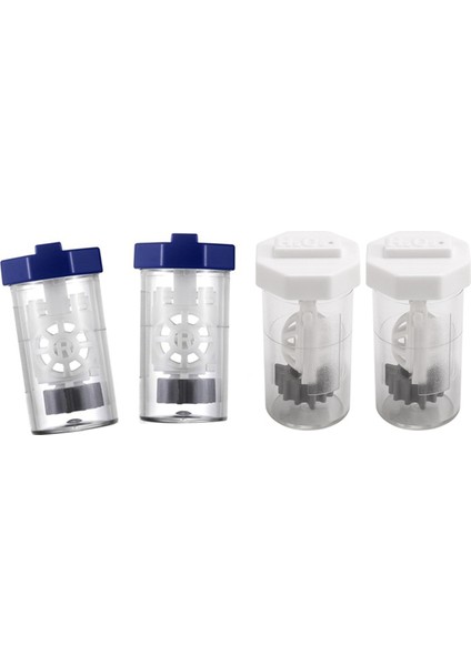 4 Adet Hidrojen Peroksit Kontakt Lens Temizleme Kutusu, Göz Kontakt Lens Yıkama Makinesi, Seyahat Boyu Havalandırmalı Evrensel (Yurt Dışından)