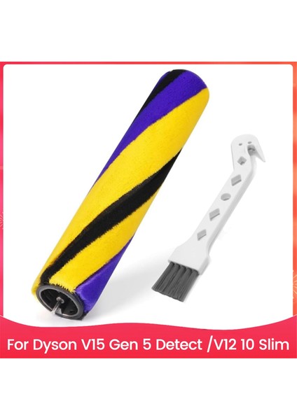 Dyson V15 Gen 5 Detect ve V12 10 Slim Serisi Temizleme Başlığı Için Fırça Rulosu, Yedek Parça NO.971634-01'I Değiştirin (Yurt Dışından)