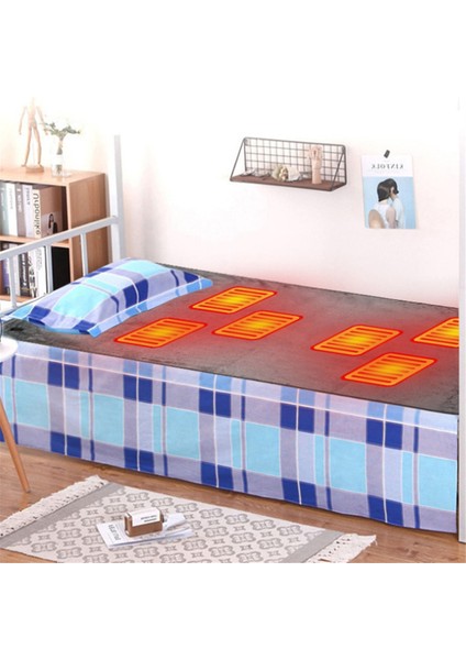 Elektrikli Isıtma Battaniyesi USB Isıtıcı Battaniye Peluş Kış Isınma Ayarlanabilir Sıcaklık Zamanlama Isıtma Pedi 80X160CM (Yurt Dışından) fiyatları