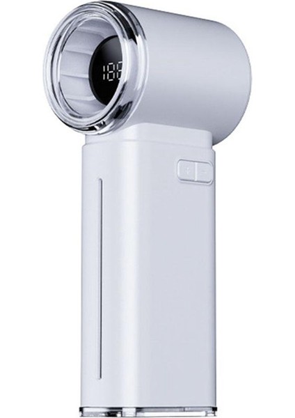 199 Hız Seviyeli El Tipi Dijital Mini Fan Buz Sisli Soğutma USB Şarj Edilebilir Fan Akıllı Ekran Açık Hava Için (Yurt Dışından)