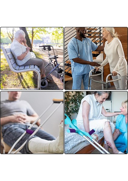 2 Paket Yürüteç Sap Yastıkları Yürüteç Tutma Kılıfları Pedleri Yürüteç Dolgulu El Tutma Kılıfları Tekerlekli Tekerlekli Sandalye Yürüteci Mor (Yurt Dışından) indirimleri