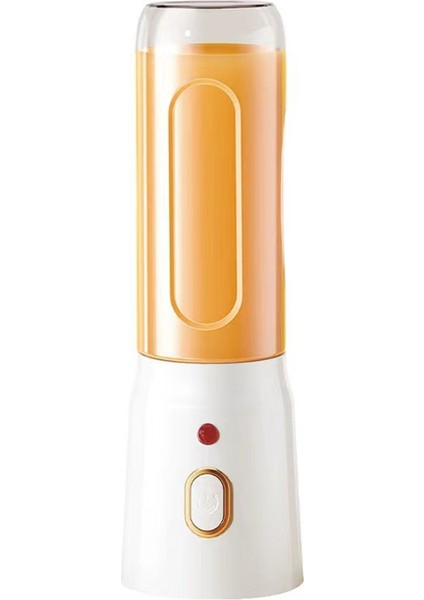 450ML Blender Çift Bardak USB Şarj Edilebilir 10 Bıçaklı Akıllı Güvenlik Kilidi Kapak Açıldığında Otomatik Kapanma (Yurt Dışından)