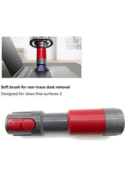 Dyson Elektrikli Süpürge Aksesuarları Toz Giderme Yumuşak Fırça V7V8V10V11 Iz Bırakmayan Temizleme Fırçası Seti A Için Uygundur (Yurt Dışından) modelleri