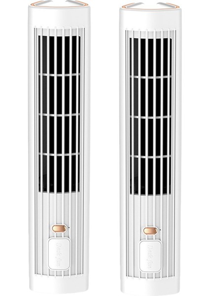 Kule Fan USB Şarjlı Taşınabilir Klima Elektrikli Ayaklı Fan Kablosuz Masa Fanı A (Yurt Dışından)