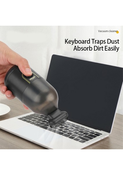 Taşınabilir Kablosuz Elektrikli Süpürge El Tipi Masaüstü Temizleme Makinesi Ofis Araç Ev Bilgisayar Mini Sessiz Hoovers (Yurt Dışından) fırsatları