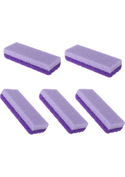 5 Adet Tekrar Kullanılabilir Ponza Taşı Sünger Taşları Ayak Bakımı Nasır Peelingi Sert Cilt Temizleyici Pedikür Ovucu Ovma Manikür Aletleri (Yurt Dışından)