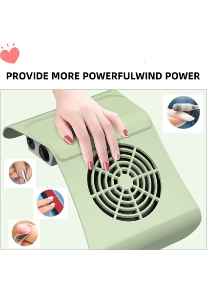 40W Tırnak Toz Toplayıcı Iki Fanlı Elektrikli Süpürge Manikür Makinesi Güçlü Güç Tırnak Sanatı Aracı Tırnak Temizleyici Eu-Plug B (Yurt Dışından) fiyatları