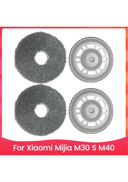 Xiaomi Mijia M40/H40/M30S Serisi Robot Süpürge Aksesuarları Için Yedek Paspas Tutucu ve Paspas Bezi Paspas Braketi (Yurt Dışından)