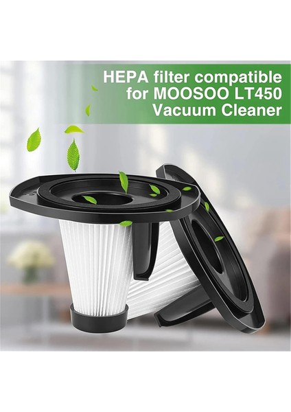 Vakum Filtreleri Seti 6 Filtre, Moosoo LT450 ile Uyumlu, Yeniden Kullanılabilir Elektrikli Süpürge Yıkanabilir Ev (Yurt Dışından) indirimleri