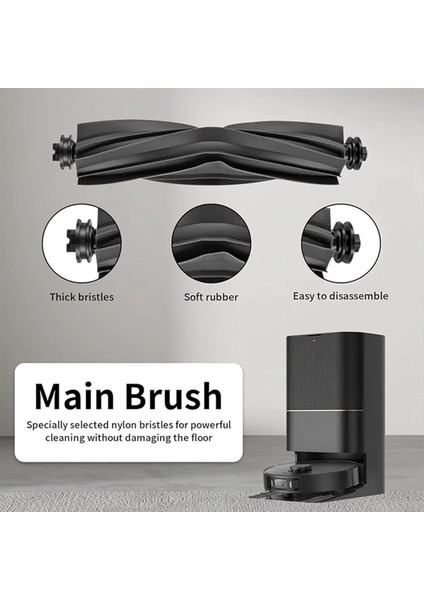 Dreame L10S Pro X30 L30 Pro L10S Gen2 E30 Ultra Elektrikli Süpürge Aksesuarları Değiştirme Için 19 Adet Fırça ve Filtre Seti (Yurt Dışından) fiyatları