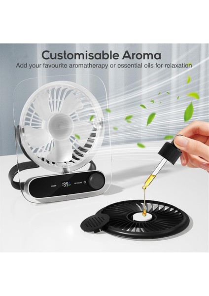 Mini Fan USB Masa Fanı - Ultra Sessiz, Şarj Edilebilir, 180° Katlanabilir Kişisel Fan Seyahat, Ofis, Yatak Odası Için (Yurt Dışından) fiyatları